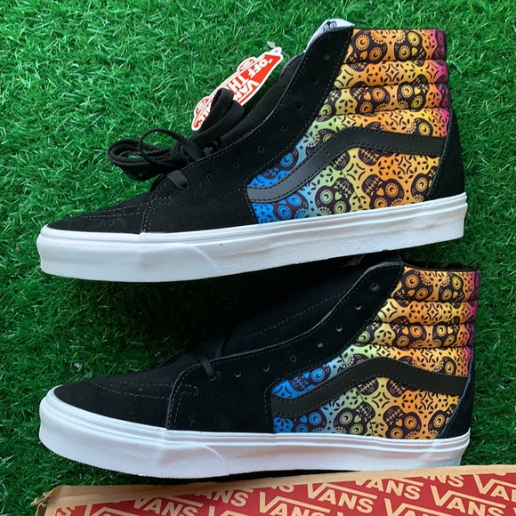 VANS SK8-Hi Dia De Los Muertos Bkmlt WMNS - Picture 12 of 16